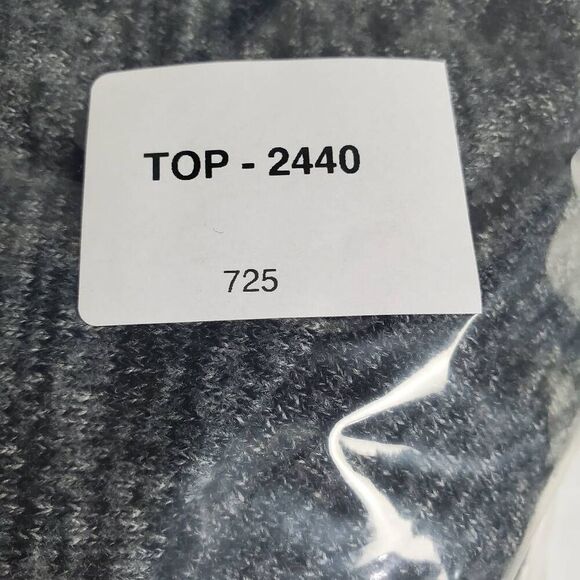 Rafaella Women’s XL Heather Gray Long Sleeve Pullover Soft Stretch Knit Top - Picture 7 of 7